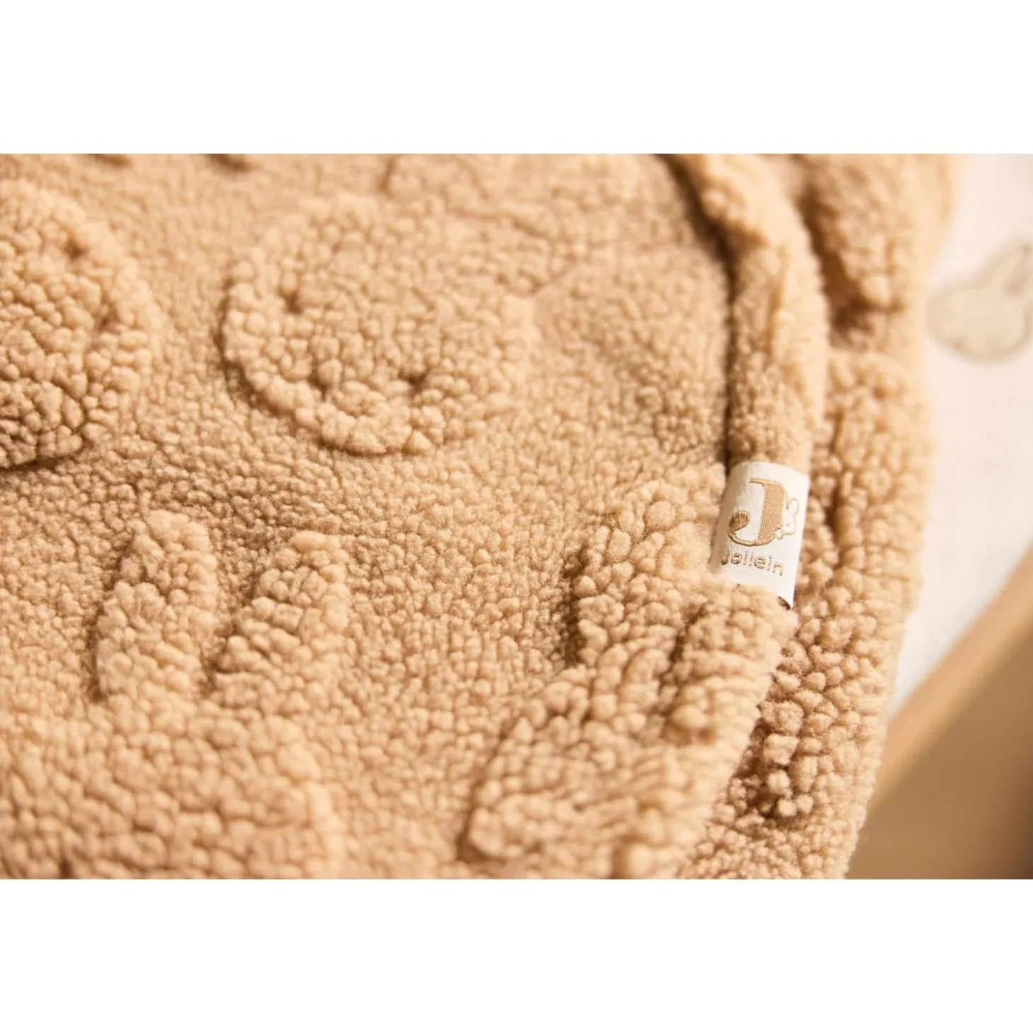 Jollein Couverture portefeuille Teddy Biscuit