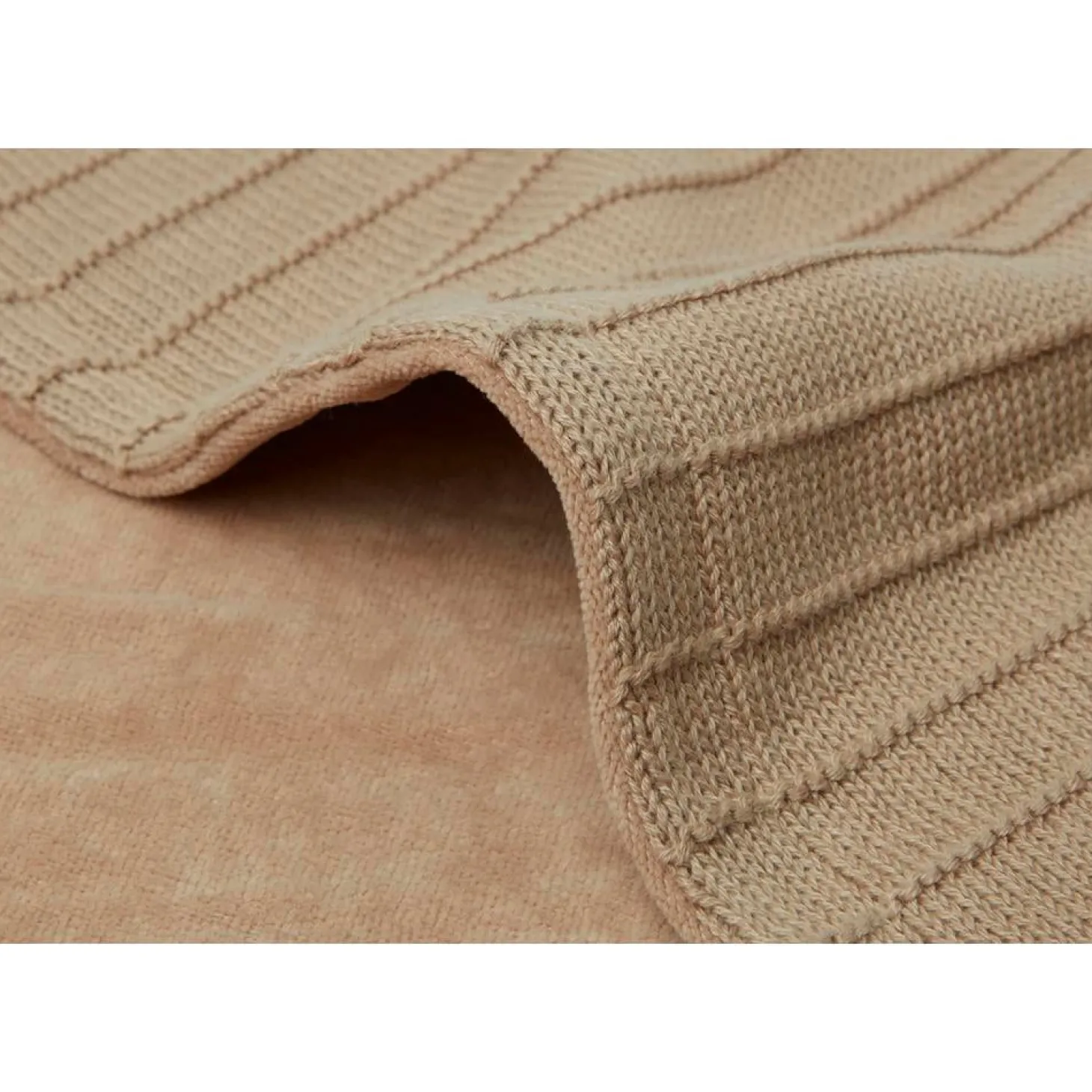 Jollein Couverture Pure Knit Velvet Biscuit