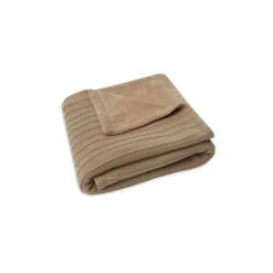 Jollein                    Couverture Pure Knit Velvet    Biscuit