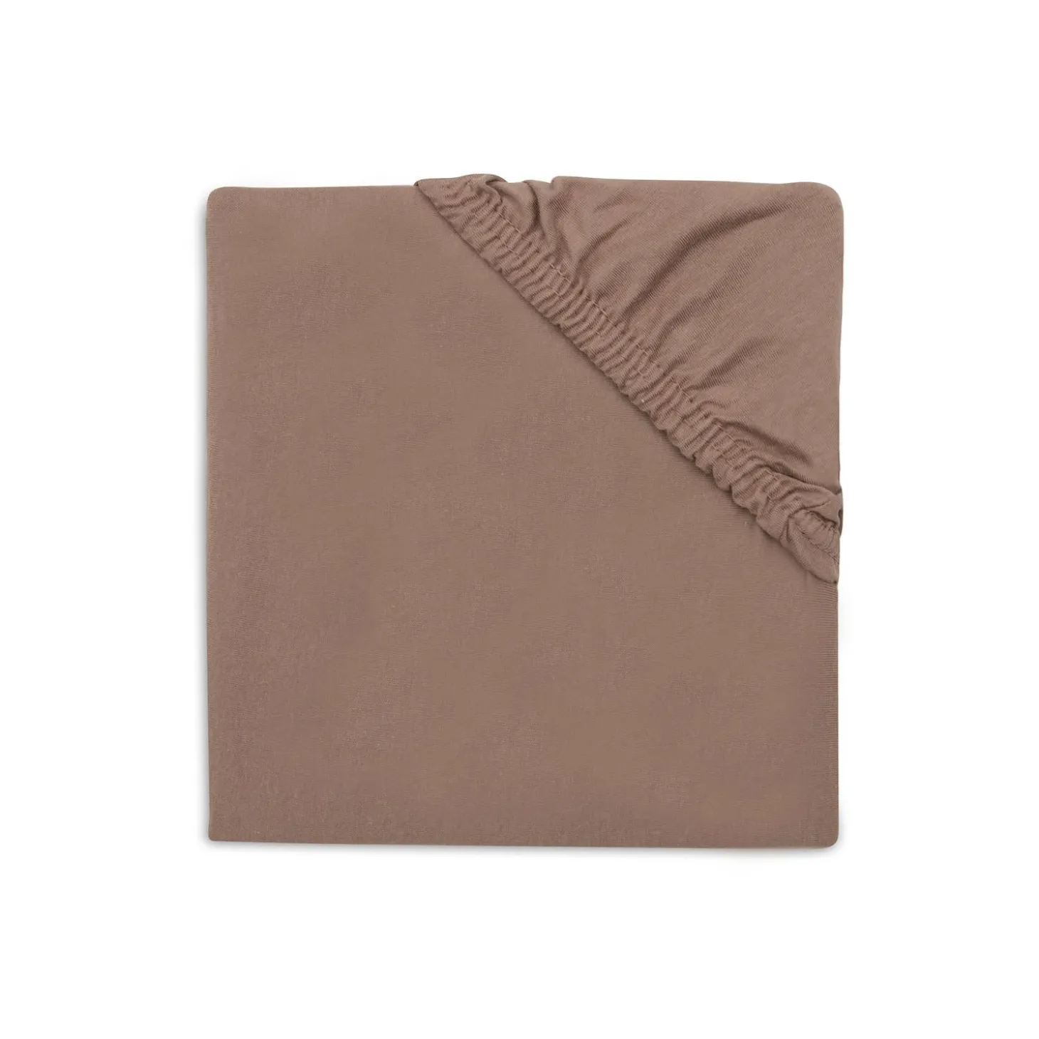Jollein Drap-housse Jersey Milky Coffee