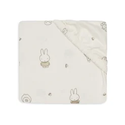 Jollein                    Drap-housse Jersey Miffy Family Farm    Multicolore