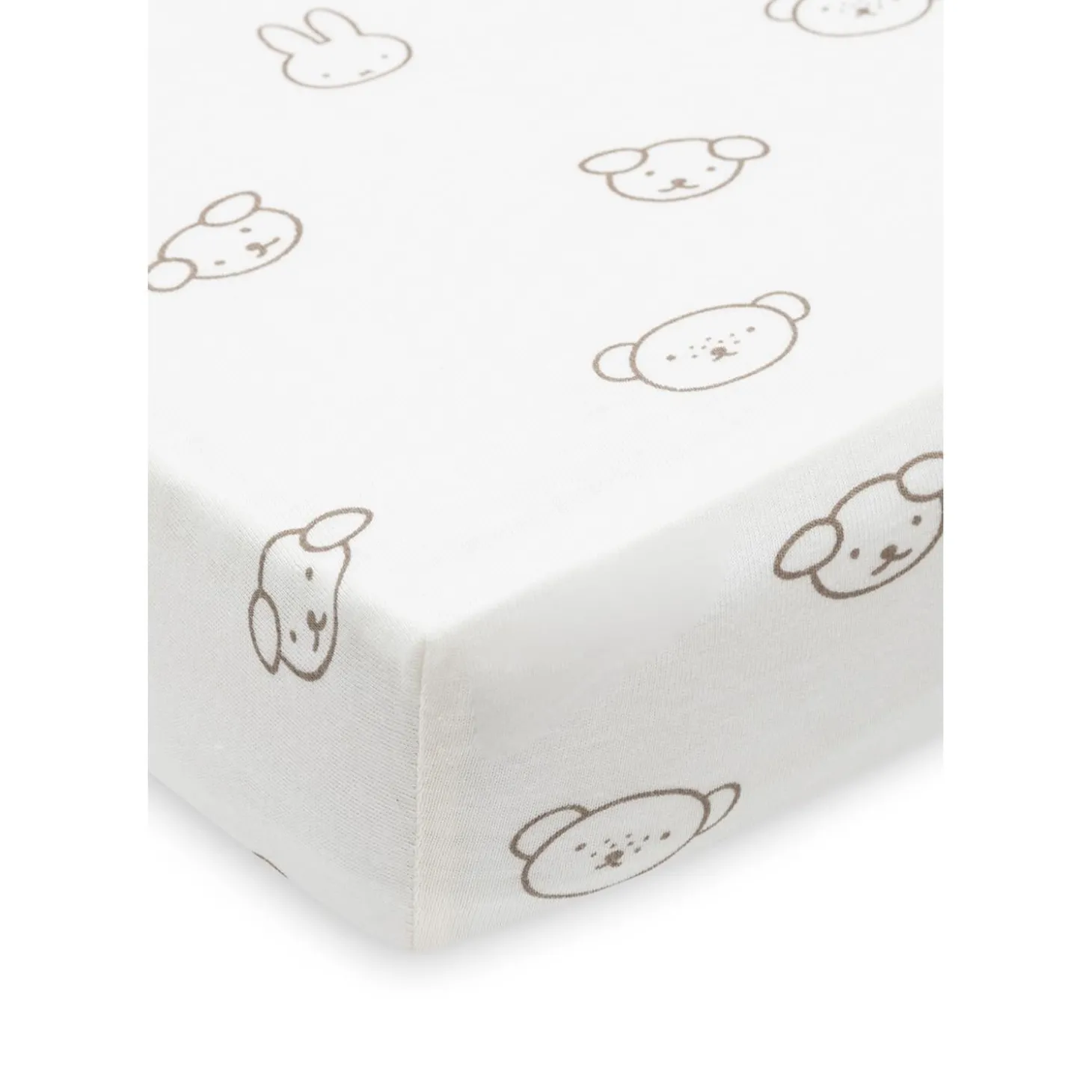 Jollein Drap-housse Jersey Miffy and Friends Multicolore 70x150 cm