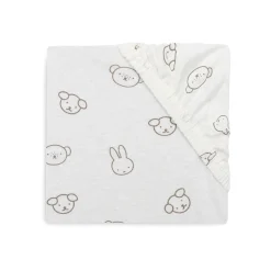 Jollein Drap-housse Jersey Miffy and Friends Multicolore 70x150 cm