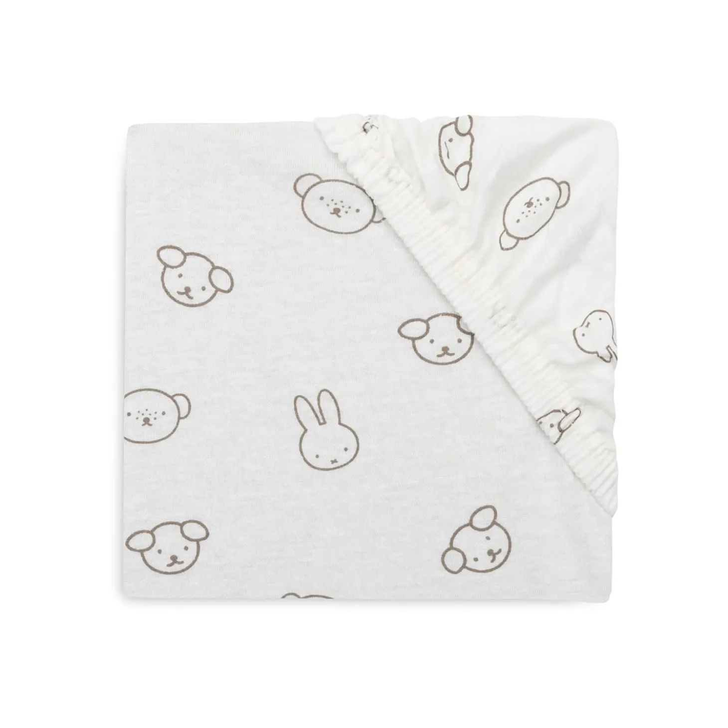 Jollein Drap-housse Jersey Miffy and Friends Multicolore 70x150 cm