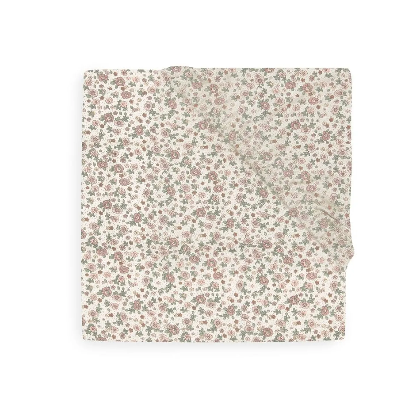 Jollein Drap-housse Jersey retro flowers 70x140 cm