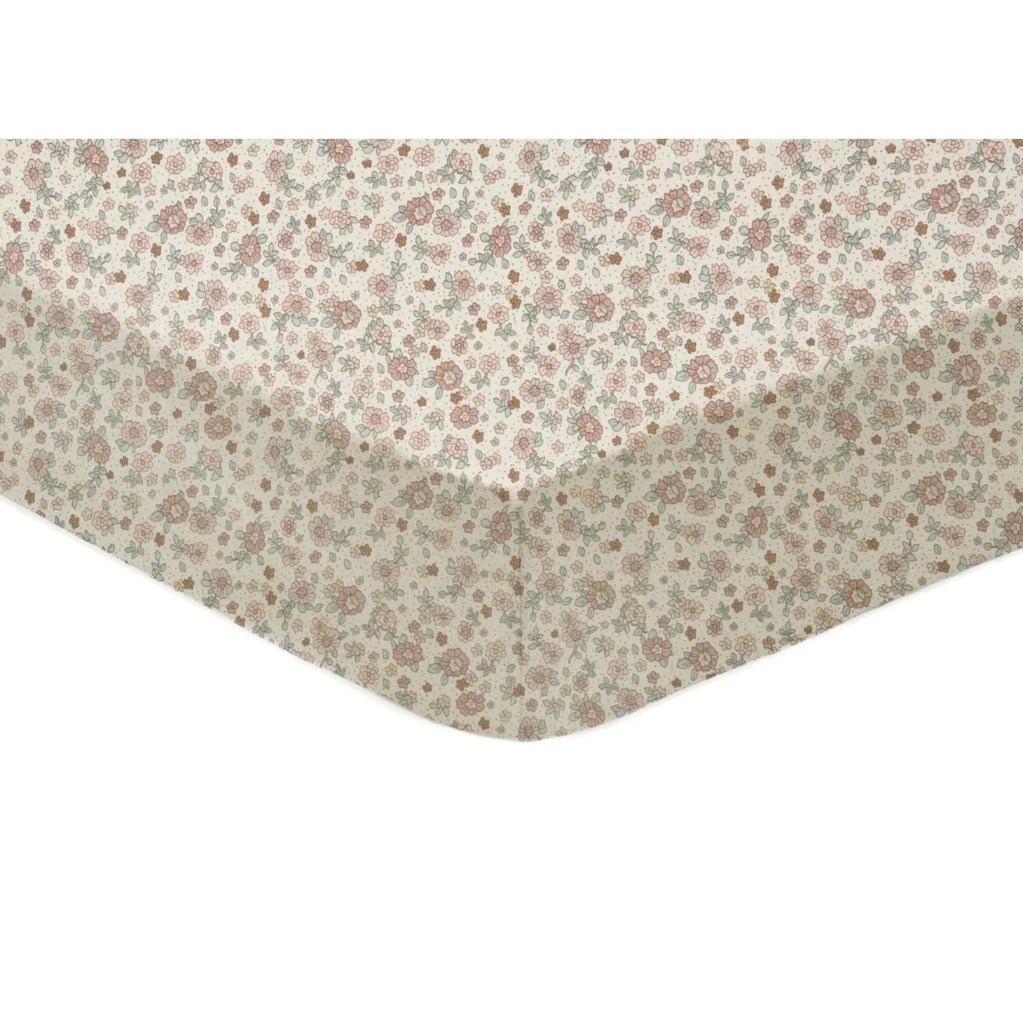 Jollein Drap-housse Jersey retro flowers 70x140 cm