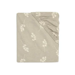 Jollein                    Drap-housse Jersey twig    Olive Green            70x140 cm