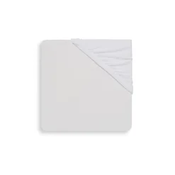 Jollein Drap-housse Jersey White 40x80 cm
