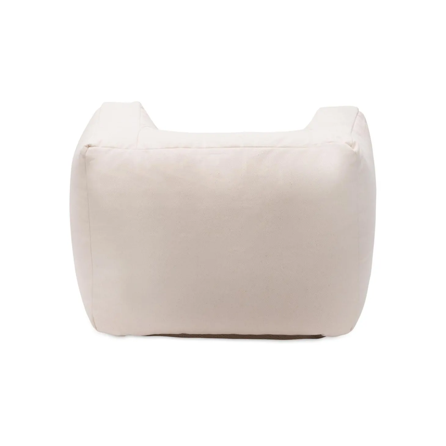Jollein Fauteuil Pouf Enfant Twill Naturel