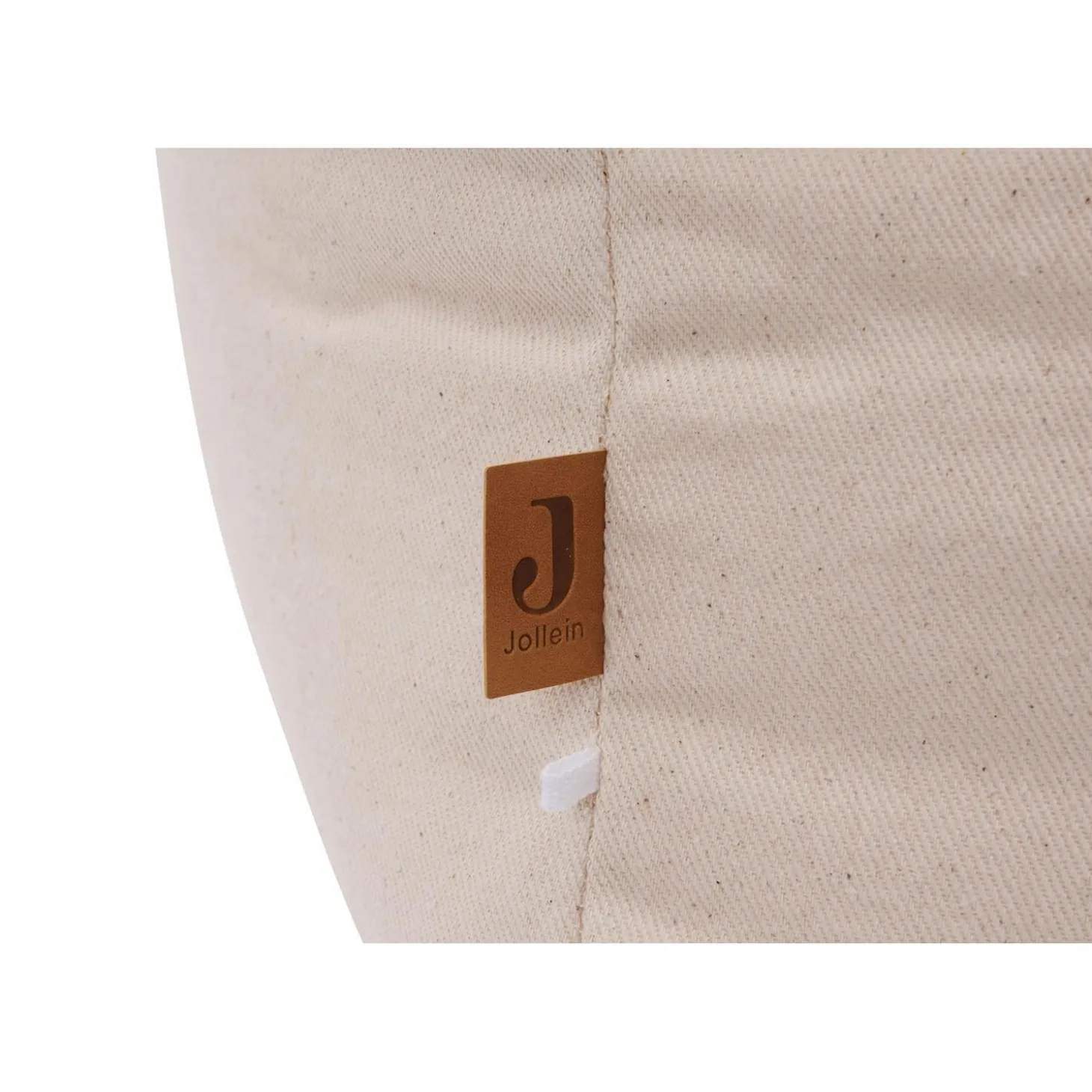 Jollein Fauteuil Pouf Enfant Twill Naturel