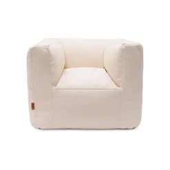 Jollein Fauteuil Pouf Enfant Twill Naturel