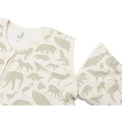 Jollein Gigoteuse avec manches amovible animals Olive Green 6-18 mois