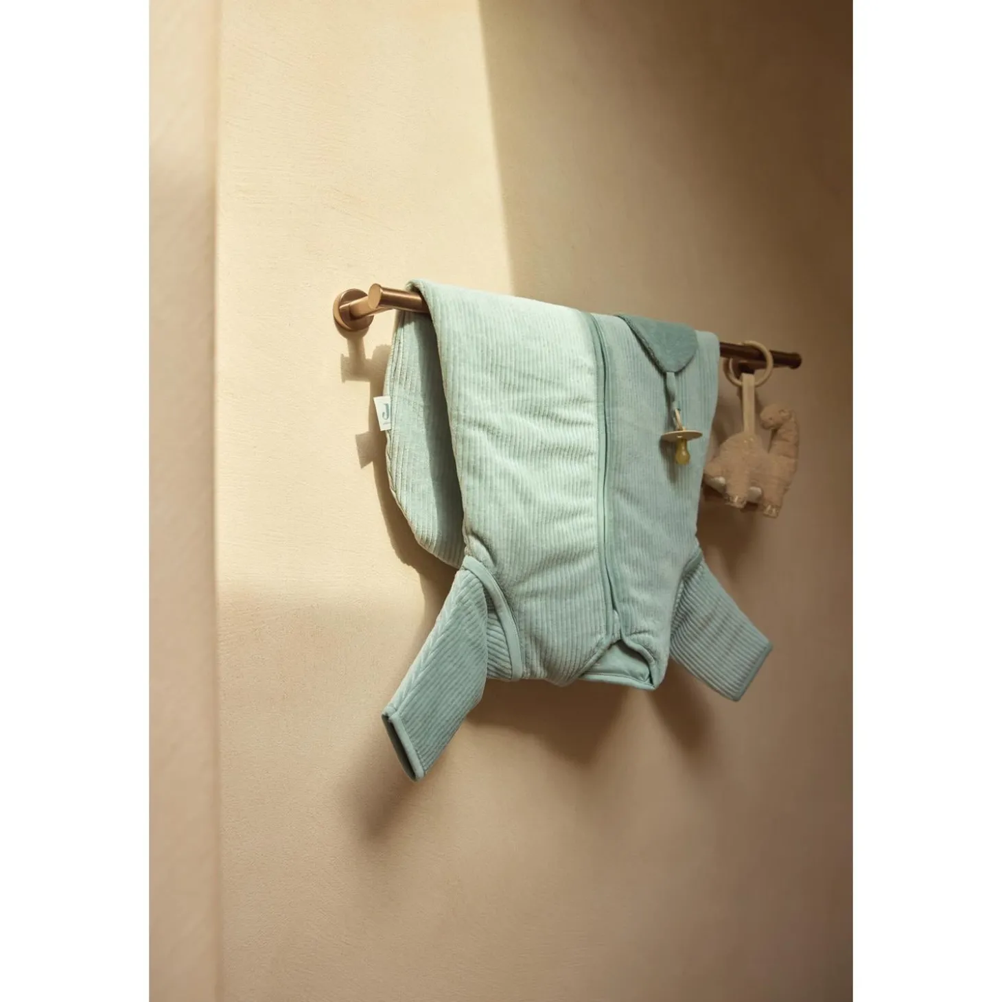 Jollein Gigoteuse avec Manches amovible Rib Sea Green
