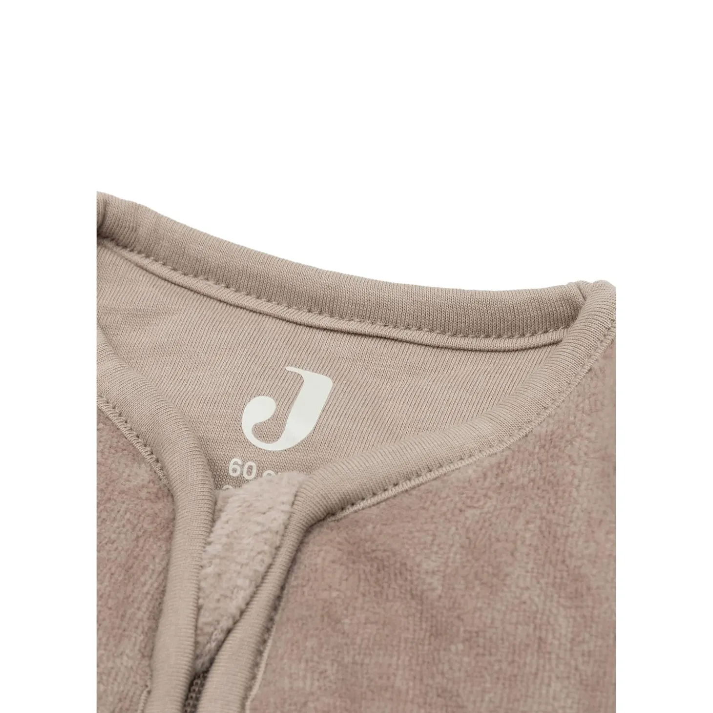 Jollein Gigoteuse avec Manches Amovible Ronde Velvet Milky Coffee 60 cm