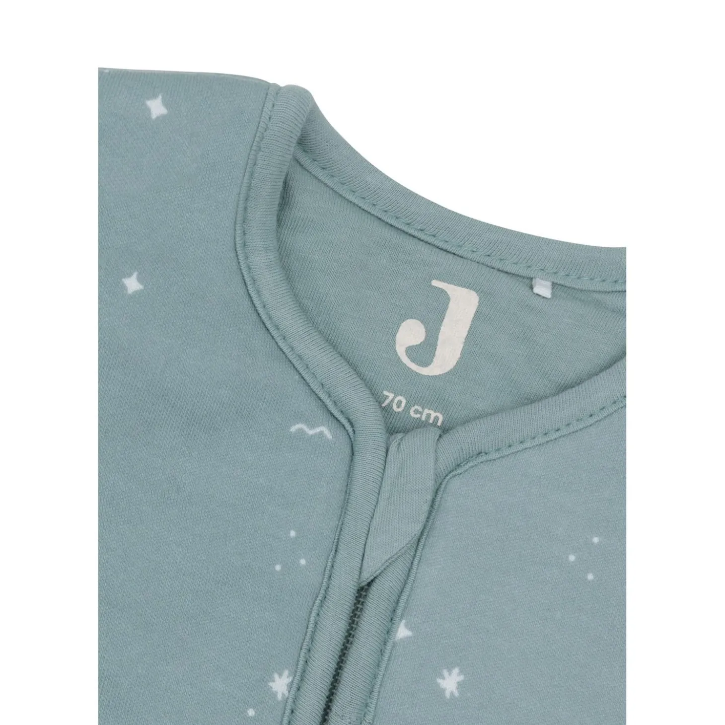Jollein Gigoteuse avec Manches amovible Twinkling Sea Green 70 cm