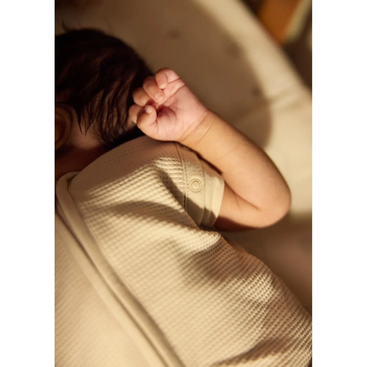 Jollein Gigoteuse Naissance Cocoon Waffle Sand 0-3 mois