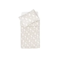 Jollein                    Housse de couette et taie Miffy    Nougat            100x140 cm
