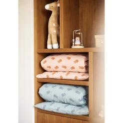 Jollein                    Housse de couette et taie Miffy Shadow    Sea Green            100x140 cm