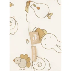 Jollein Housse de couette et taie Miffy Family Farm Multicolore 100x140 cm