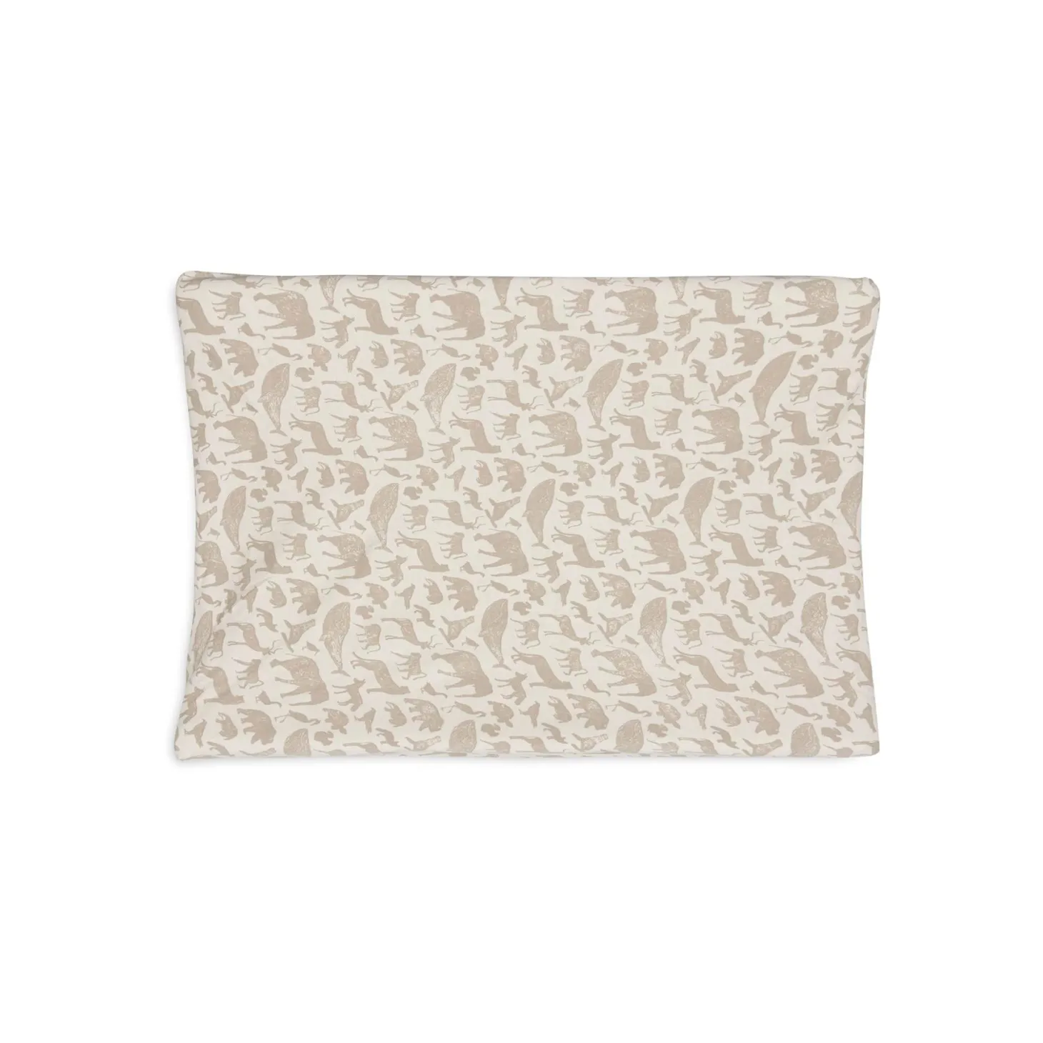 Jollein Housse matelas à langer Jersey animals Nougat 50x70 cm