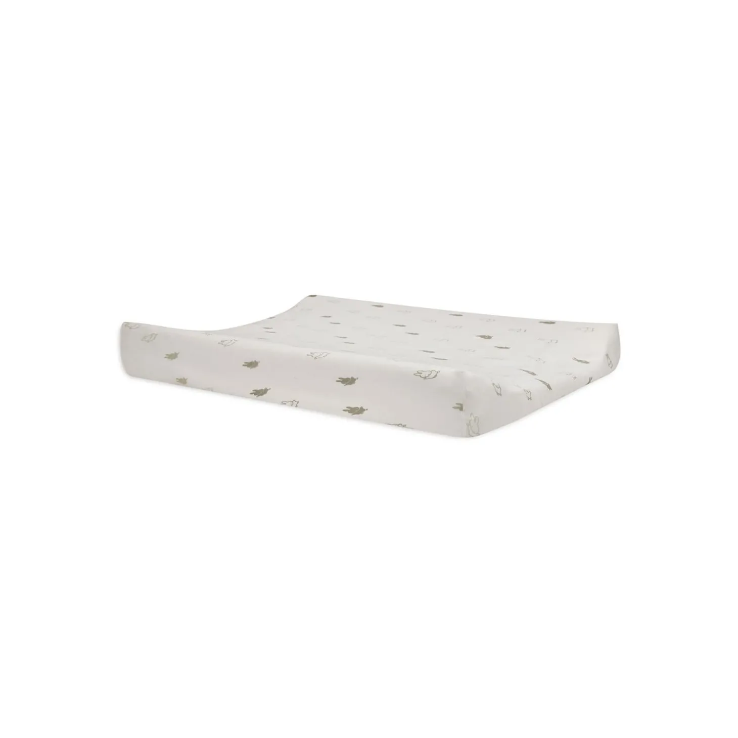 Jollein Housse matelas à langer Jersey Miffy Olive Green 50x70 cm