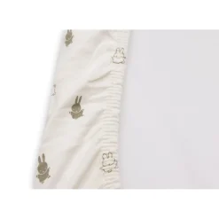Jollein Housse matelas à langer Jersey Miffy Olive Green 50x70 cm