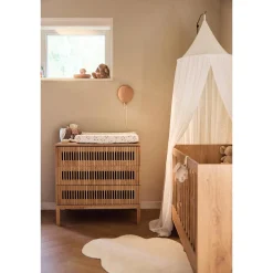 Jollein                    Housse matelas à Langer Jersey Leafy Dreams    Multicolore            50x70 cm