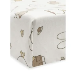 Jollein                    Housse Matelas à Langer Jersey Miffy Family Farm    Multicolore            50x70 cm