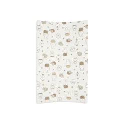 Jollein                    Housse Matelas à Langer Jersey Miffy Family Farm    Multicolore            50x70 cm
