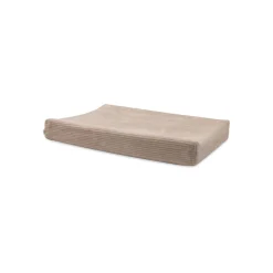 Jollein Housse matelas à Langer Cloudy Rib Milky Coffee 50x70 cm