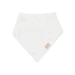 Jollein                    Lot de 2 Bavoirs Bandana Twinkling     Wild Rose