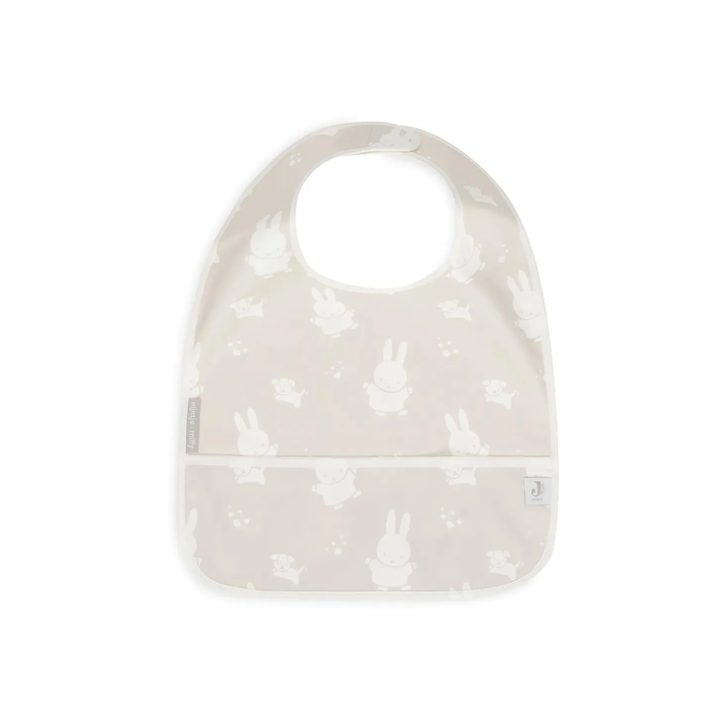 Jollein Lot de 2 Bavoirs imperméable Miffy Nougat