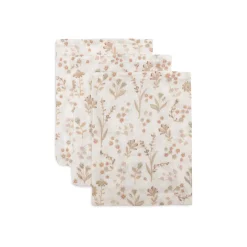 Jollein                    Lot de 3 Gant de Toilette Bloomy    Multicolor            15x20 cm
