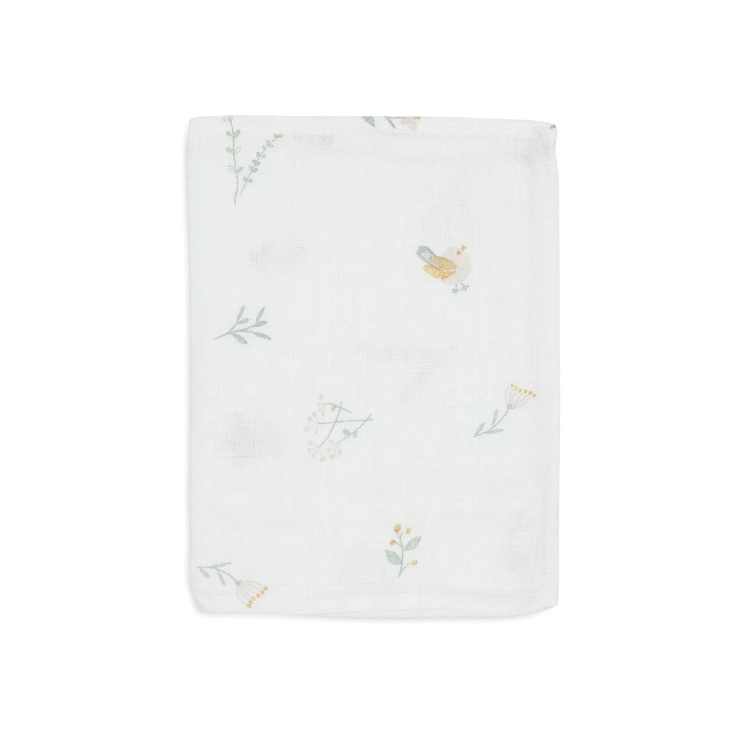 Jollein Lot de 3 Gant de Toilette Lovely Birds Multicolor 15x20 cm