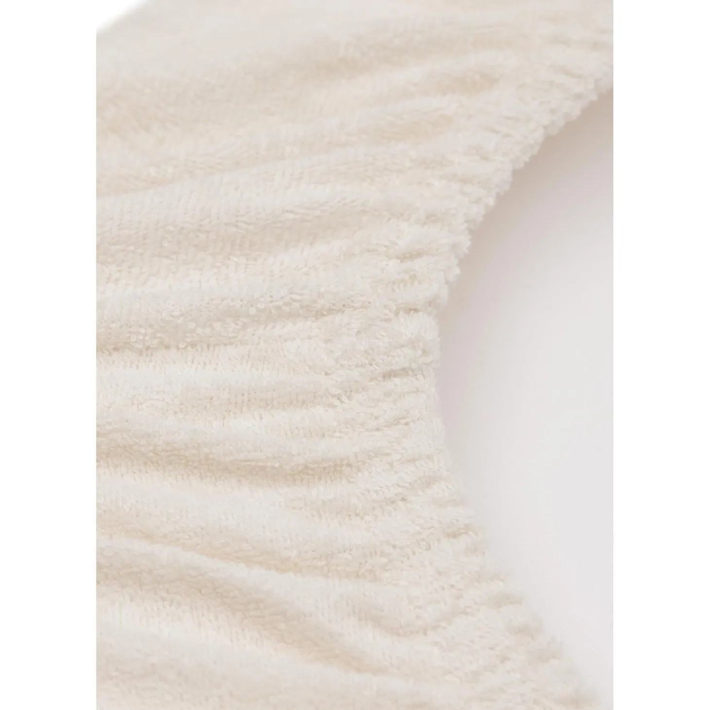 Jollein Lot de 2 Housse Matelas à Langer Éponge Milky Coffee Ivory 50x70 cm