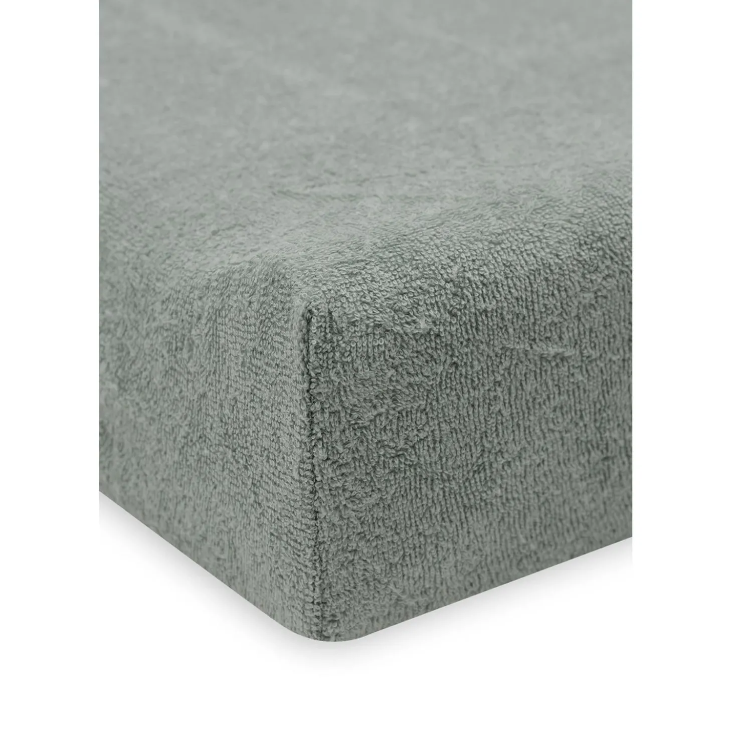 Jollein Lot de 2 Housse Matelas à Langer Éponge Sea Green Ivory 50x70 cm