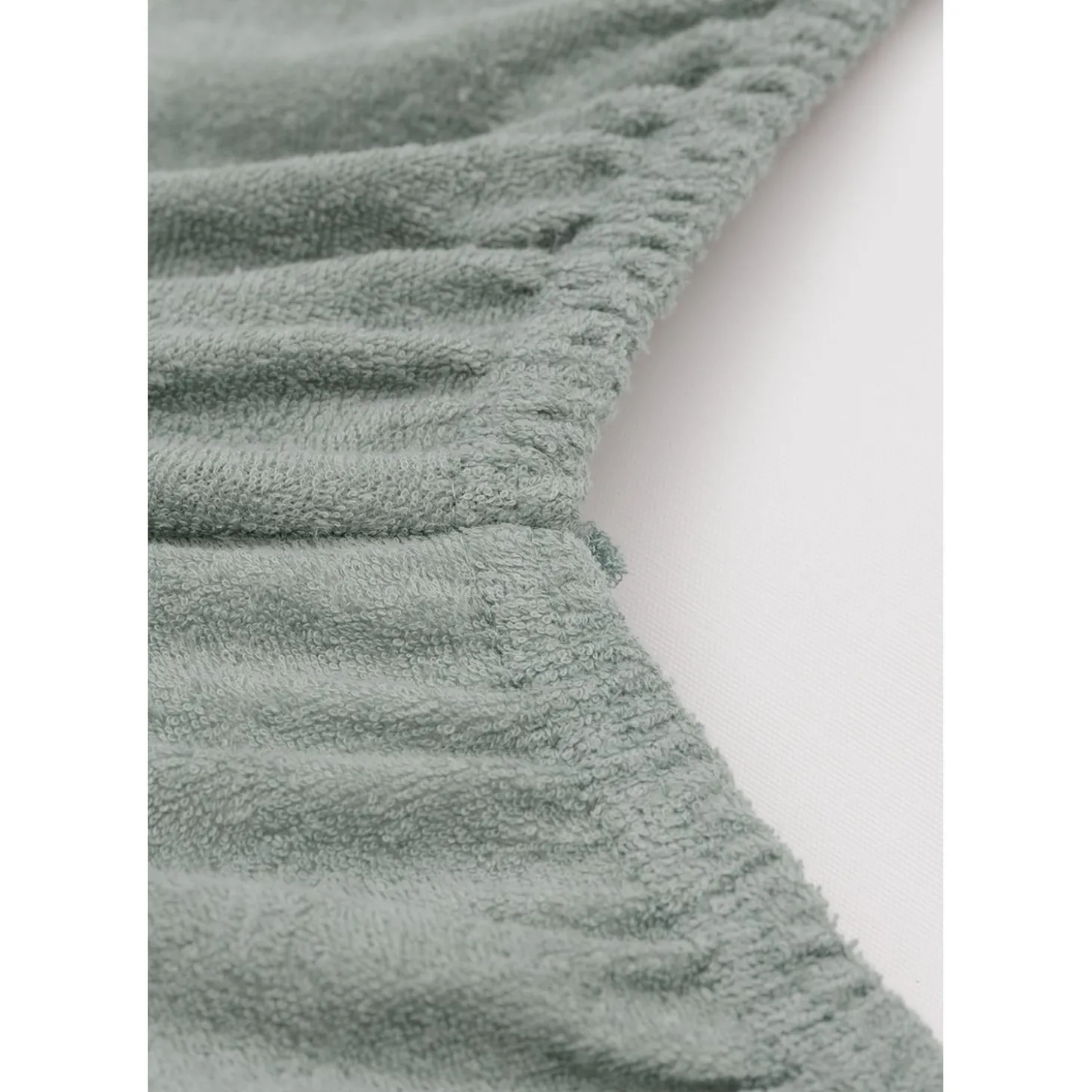 Jollein Lot de 2 Housse Matelas à Langer Éponge Sea Green Ivory 50x70 cm