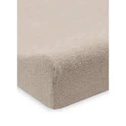 Jollein Lot de 2 Housse Matelas à Langer Éponge Oatmeal Sand 50x70 cm