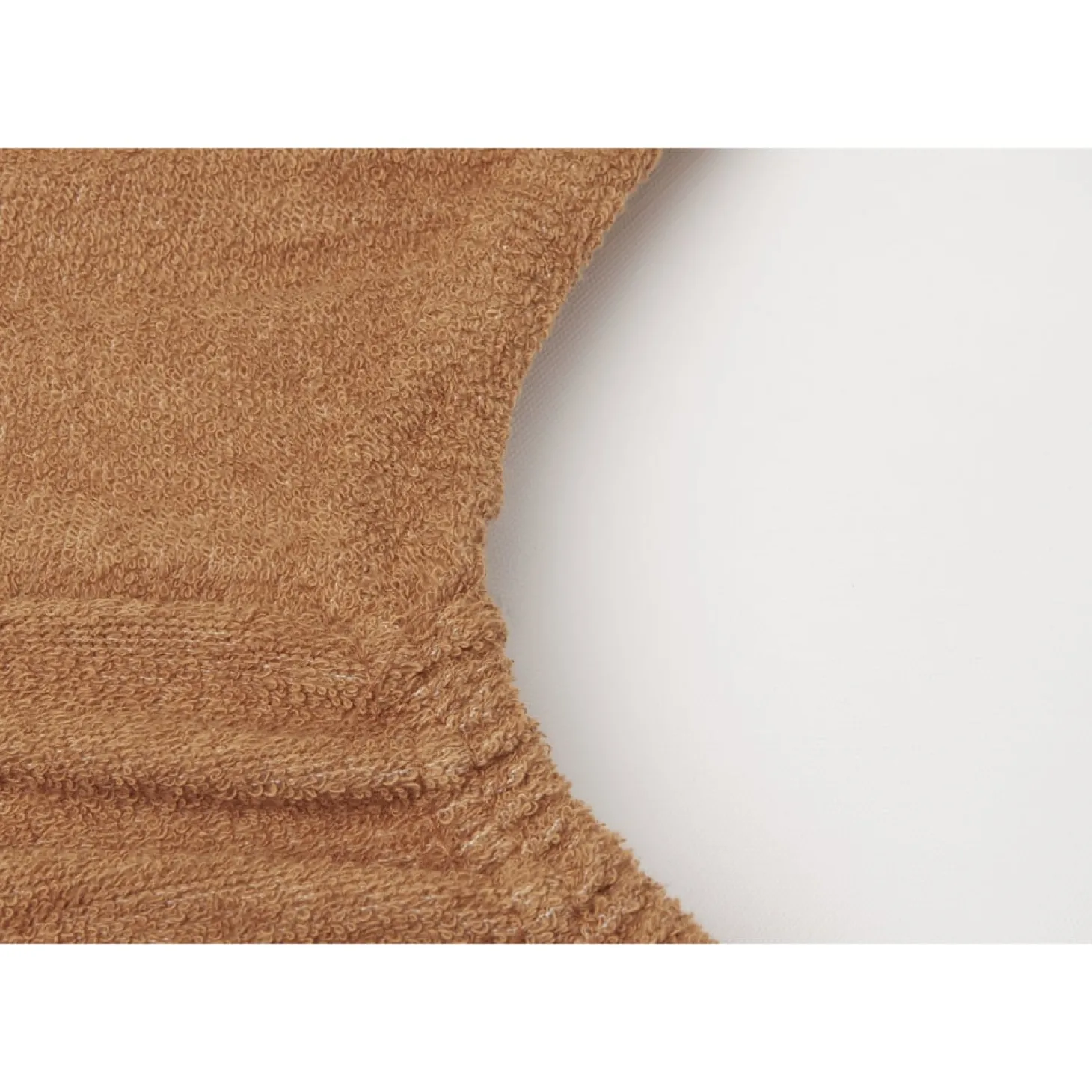 Jollein Lot de 2 housses matelas à langer Éponge Caramel/Biscuit 50x70 cm