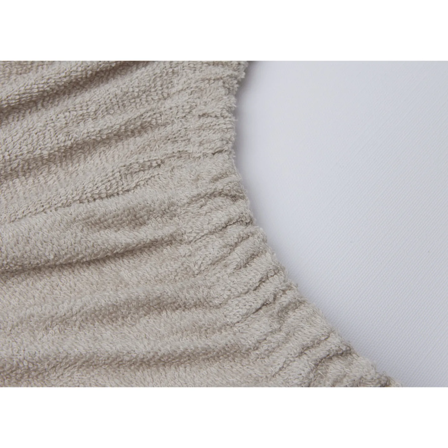 Jollein Lot de 2 housses matelas à langer Éponge Ivory/Nougat 50x70 cm