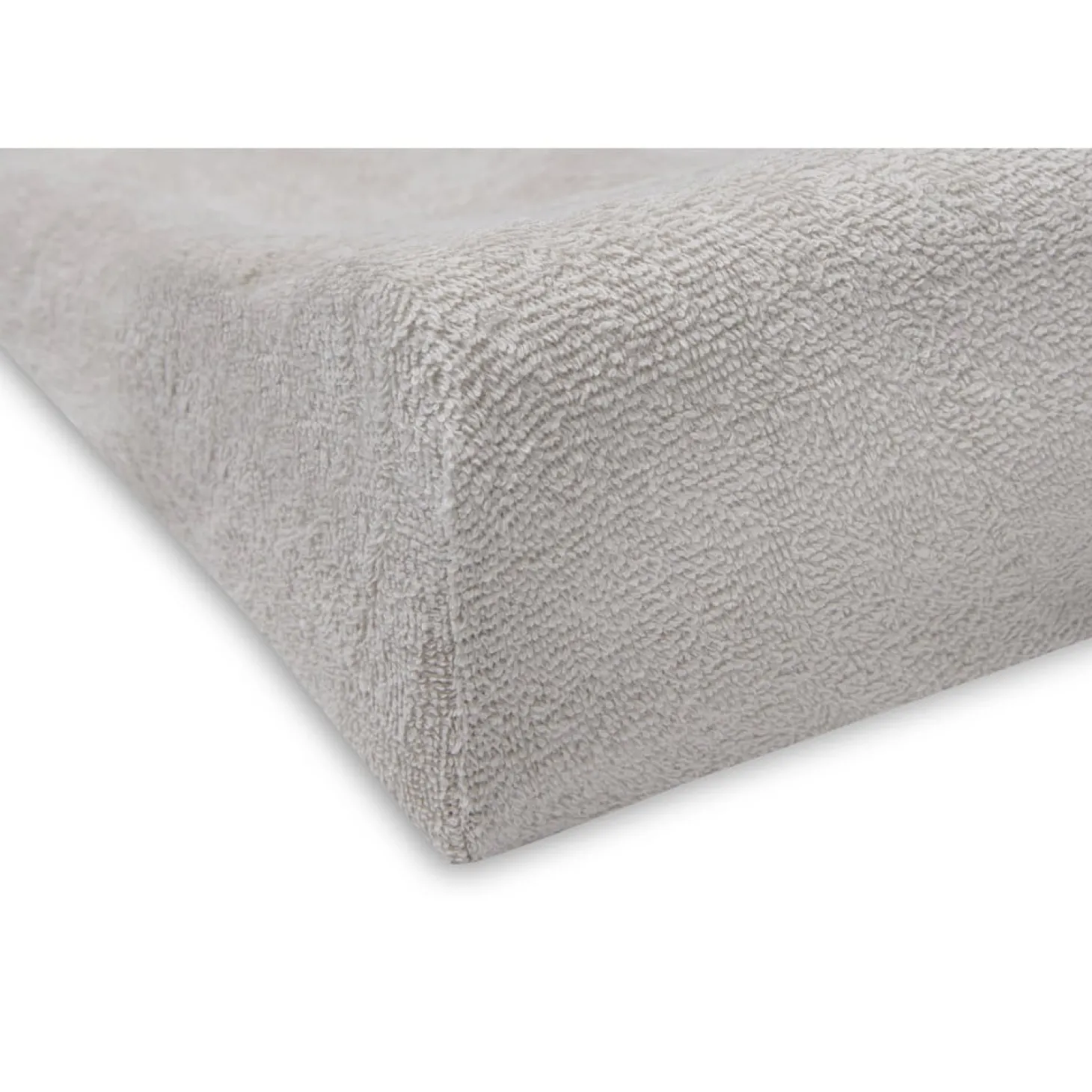 Jollein Lot de 2 housses matelas à langer Éponge Ivory/Nougat 50x70 cm