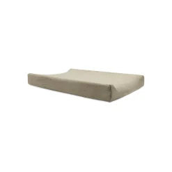 Jollein                    Lot de 2 housses matelas à langer Éponge    Olive Green            50x70 cm