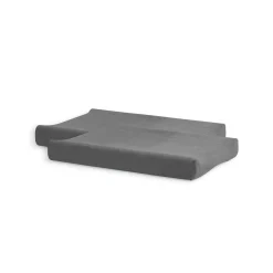 Jollein                    Lot de 2 housses matelas à langer Éponge    Storm Grey            50x70 cm