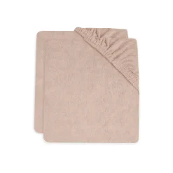 Jollein                    Lot de 2 housses matelas à langer Éponge    Wild Rose            50x70 cm