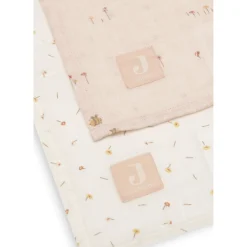 Jollein Lot de 2 Lange Gaze de Coton Large Pretty Picnic Multicolore 115x115 cm