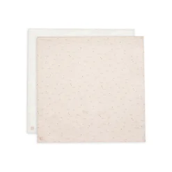 Jollein Lot de 2 Lange Gaze de Coton Large Pretty Picnic Multicolore 115x115 cm