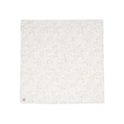 Jollein                    Lot de 2 Lange Gaze de Coton Large Elephant Tales    Multicolore            115x115 cm