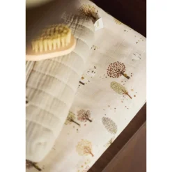 Jollein                    Lot de 2 Lange Gaze de Coton Large Tiny Park    Multicolore            115x115 cm