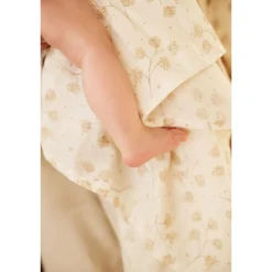 Jollein                    Lot de 2 Lange Gaze de Coton Large Leafy Dreams    Multicolore            115x115 cm