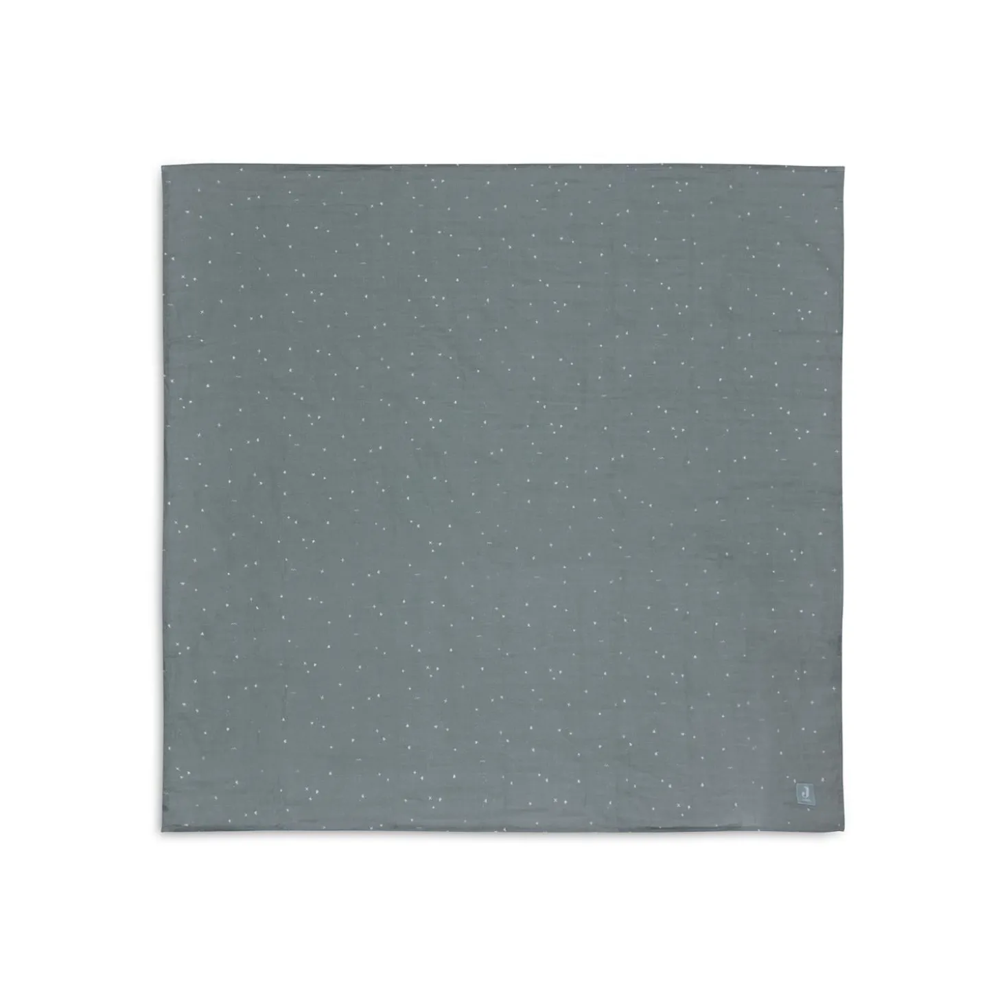 Jollein Lot de 2 Langes Gaze de Coton Twinkling Sea Green 115x115 cm